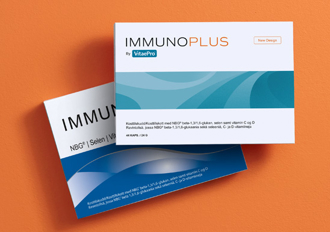 En pakke med kosttilskuddet ImmunoPlus