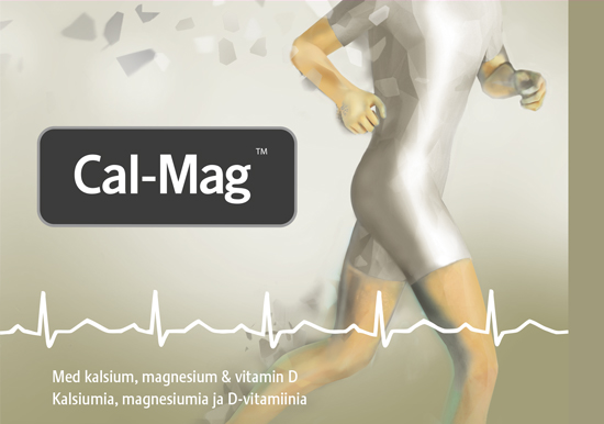 En pakke med kosttilskuddet Cal-Mag